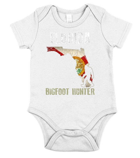 Florida Bigfoot Hunter shirt Short Sleeve Baby One-Piece