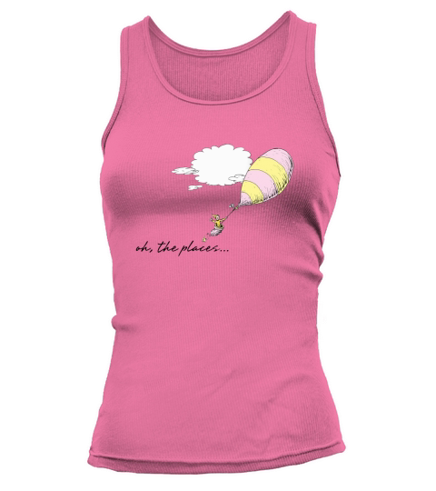 Dr. Seuss Oh the Places Youll Go Oh, the Places Balloon Tank top Woman