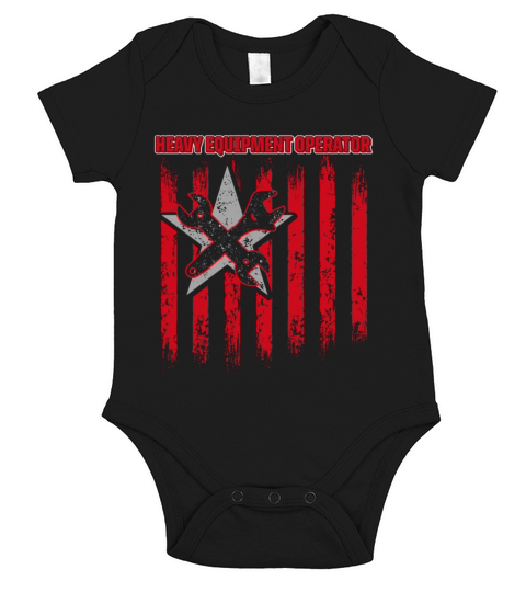 Heavy Equipment Operator Taught Funny Driver print Short Sleeve Baby One-Piece