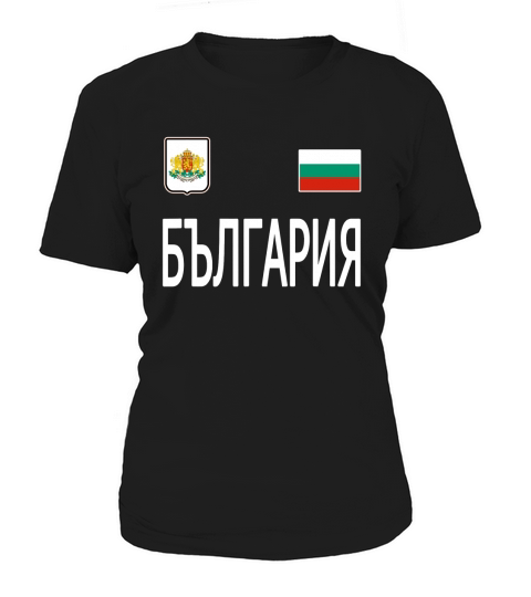 BULGARIA T-shirt Bulgarian Flag Tee Cyrillic Travel Souvenir Women's T-Shirt