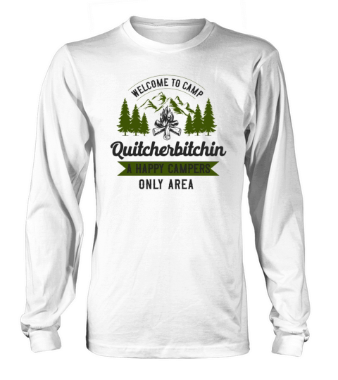 Camping Welcome To Camp Women's Long Sleeve