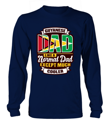 Guyanese Dad Design for proud guyanese Women's Long Sleeve