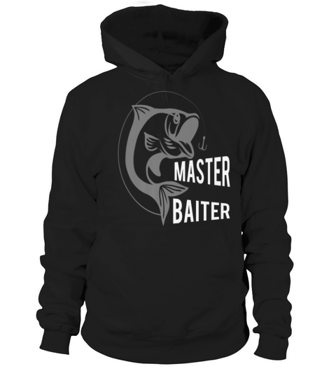 Master Baiter Fishing Hook TShirt - Funny Fisherma Men's Hoodie