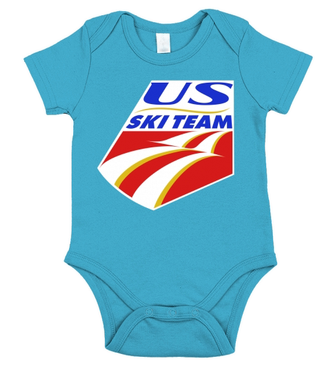 US Ski Team Short Sleeve Baby One-Piece