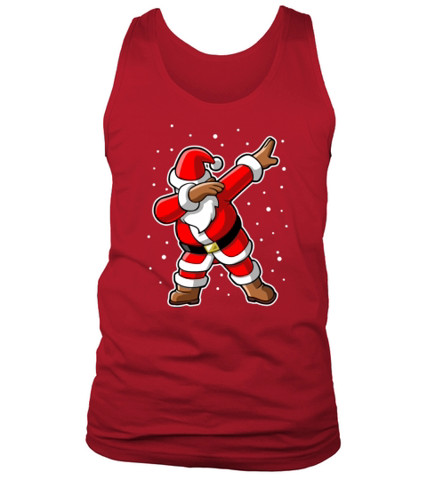 dabbing santa claus Men's Tank Top