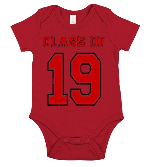 Class Of 2019 Short Sleeve Baby One-Piece