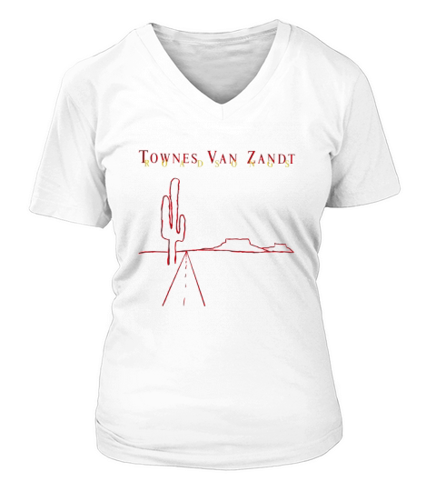 Townes Van Zandt V-neck T-Shirt Woman