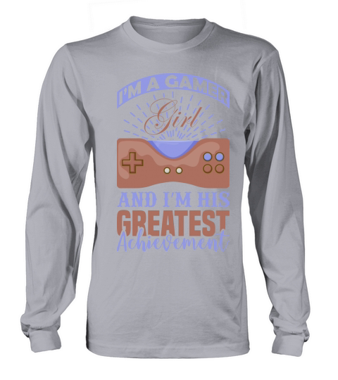 Im a Gamer and his greatest achievement Women's Long Sleeve