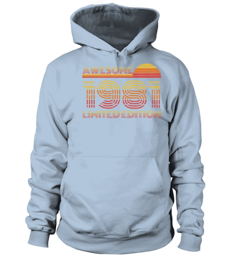 Vintage 1981 gift Women's Hoodie