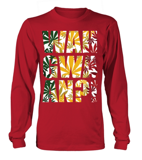 Wah Gwaan Slang Design Jamaica Jamaican Pride Gift Men's Long Sleeve