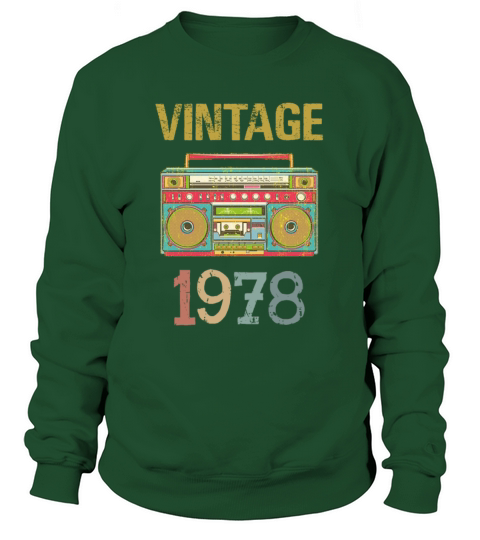 Vintage 1978 - 40th Birthday Gift Shirt Racing Women's Sweatshirt