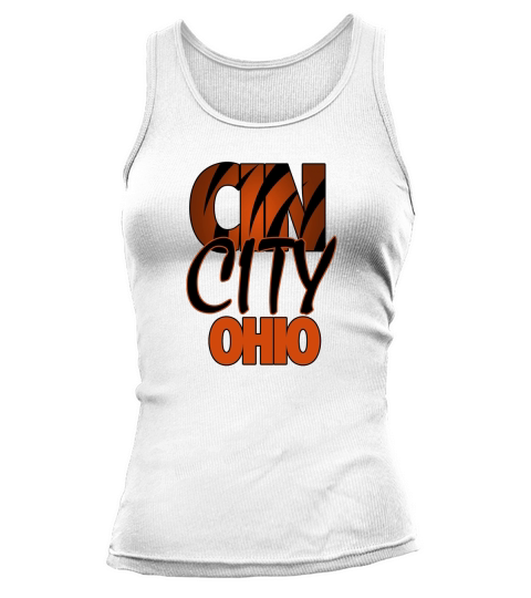Cincinnati   Cin City Ohio Tank top Woman