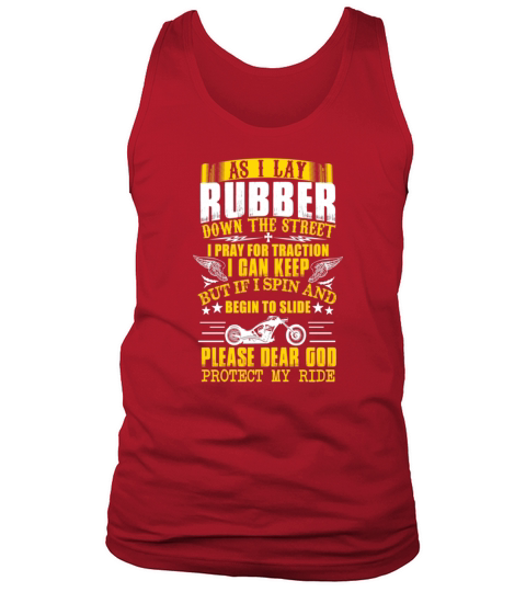 As I Lay Rubber Down The Street  Drag Racing T Tank Top Unisex