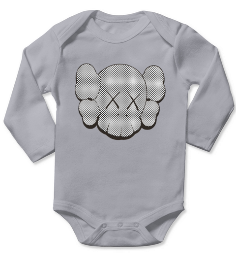 basket kaws Long Sleeve Baby One-Piece