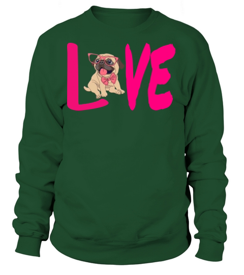 Love pug Women's Sweatshirt