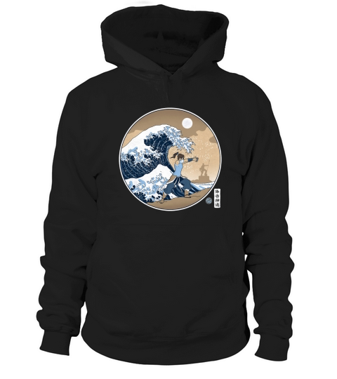 Avatar Waterbender Great Wave Hoodie Unisex