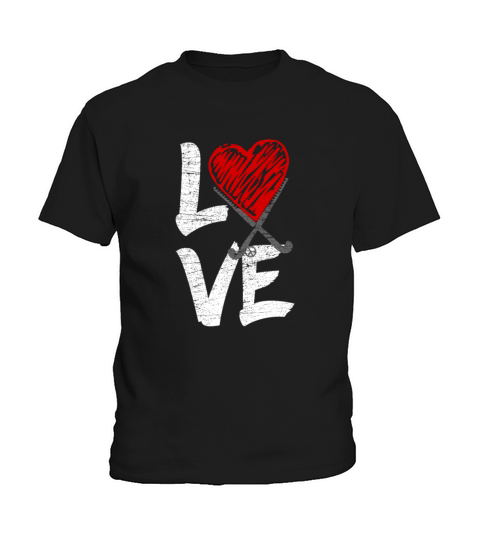 I LOVE Field Hockey player gift idea Kids T-Shirt