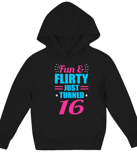 16th Birthday Kids Hoodie