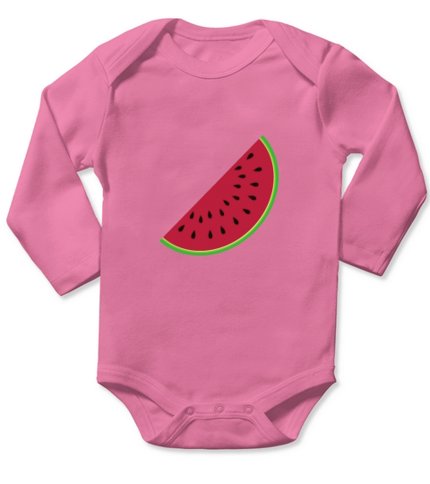 watermelon Long Sleeve Baby One-Piece