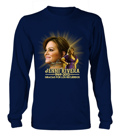 Jenni Rivera 1969 2012 Gracias Por Los Recuerdos signature Long sleeved Unisex