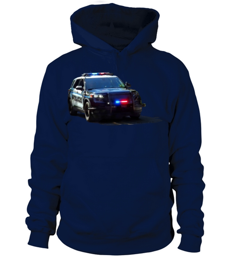 Police Car Women's Hoodie