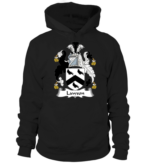 Lawson Family Crest British Family Crests Hoodie Unisex
