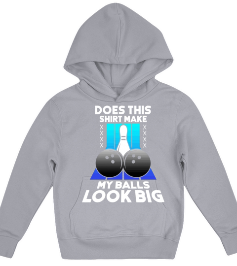 Funny Gag Gift For Ten Pin Bowling Fans Gift Kids Hoodie
