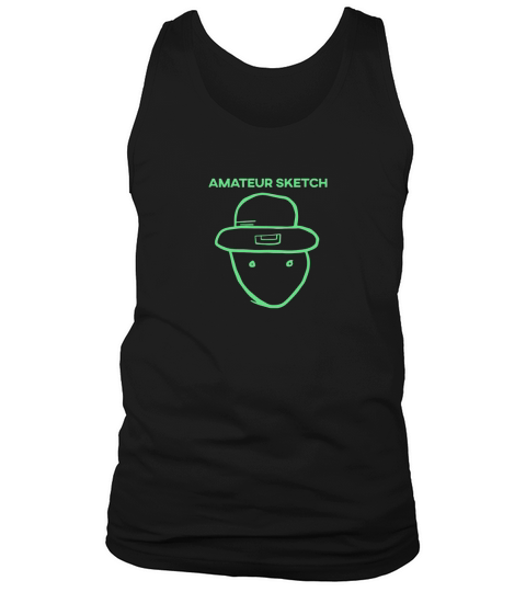Amateur Leprechaun Sketch Mobile Alabama St Patrick Tank Top Unisex