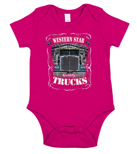WESTERN STAR Short Sleeve Baby One-Piece