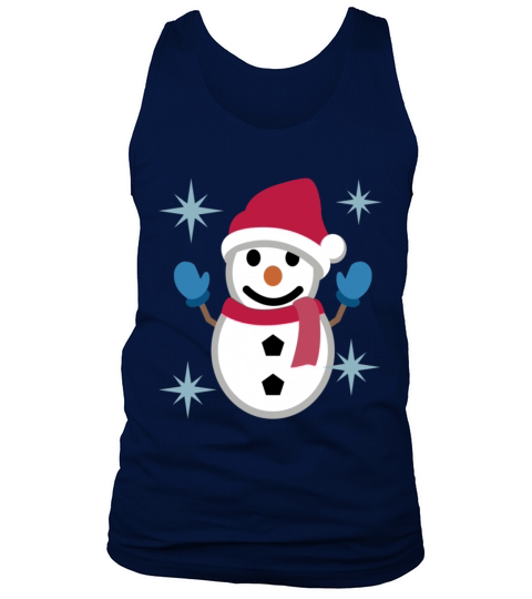 HAPPY SNOWMAN Men's Tank Top
