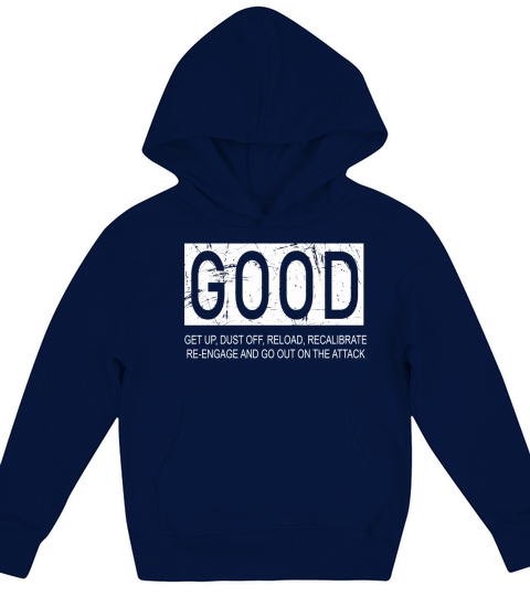GOOD Motivational Jocko Navy Seals - Unisex Long Sleeve Kids Hoodie