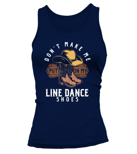 Line Dance Shoes Cowboy Boots Country Music Gift Women's Tank Top