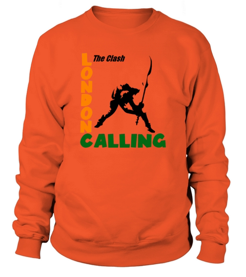 london calling the clash Ngeprunk Men's Sweatshirt