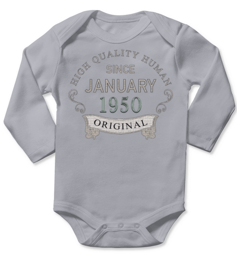 Since January 1950 Long Sleeve Baby One-Piece