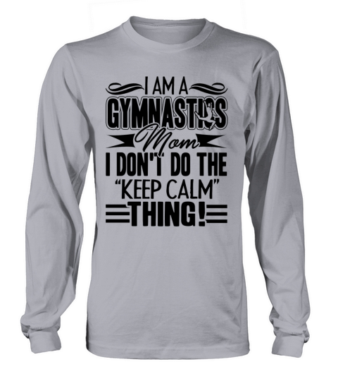 Gymnastics Mom Shirt Women's Long Sleeve