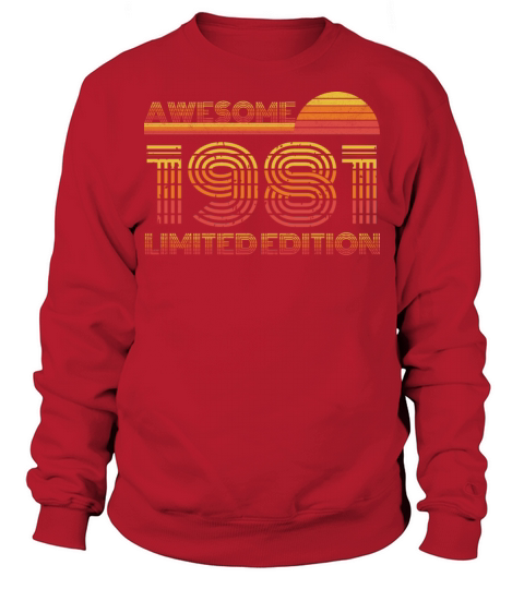Vintage 1981 gift Men's Sweatshirt