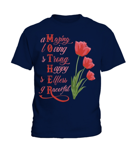 Amazing Loving Strong Happy Selfless Graceful Kids T-Shirt