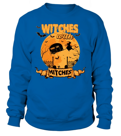 witches with hitches - Halloween Camper RV Witch Women's Sweatshirt