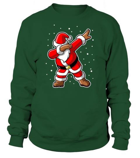 dabbing santa claus Men's Sweatshirt