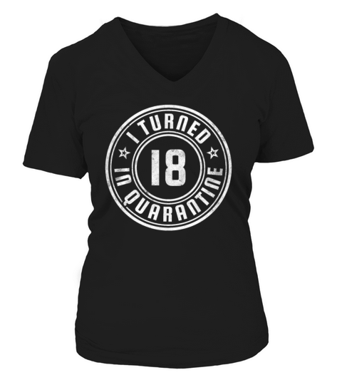 18th Birthday Gift Vintage 2003 18 Years Women's V-Neck T-shirt