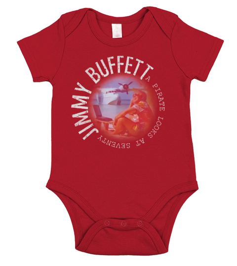 Jimmy Buffet Look At Seventy Short Sleeve Baby One-Piece