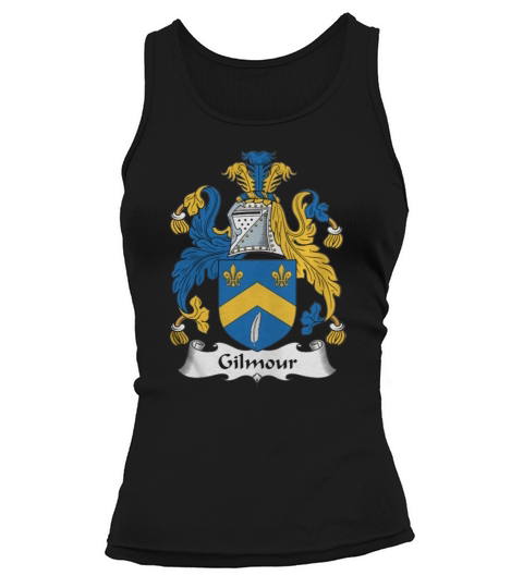 Gilmour Family Crest Scottish Family Crests Tank top Woman