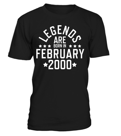 Legends are born February 2000 Men's T-Shirt
