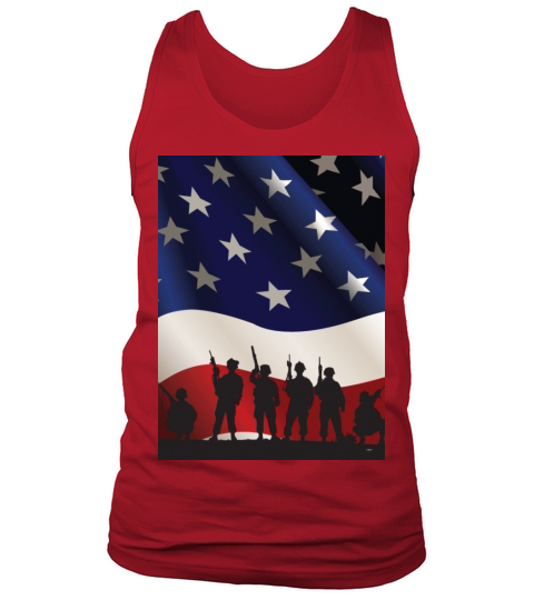 USA PATRIOT 2 - THESE COLORS DON’T RUN Men's Tank Top