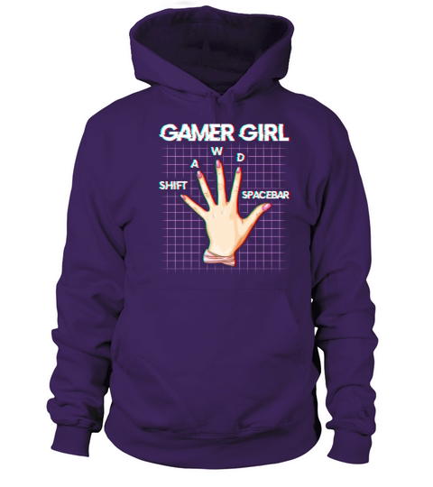 Gamer Girl Funny Video Games Women Gift design Women's Hoodie