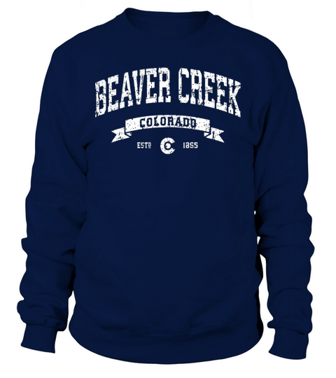 Beaver Creek Colorado CO T-Shirt Distressed Vintage Tee 970 Sweatshirt Unisex