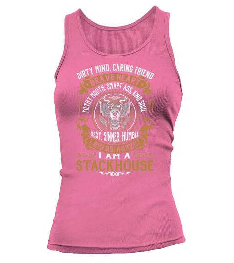 STACKHOUSE Brave Heart Eagle Name Shirts Tank top Woman