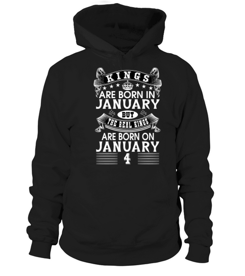 KINGS ARE BORN IN JANUARY Women's Hoodie