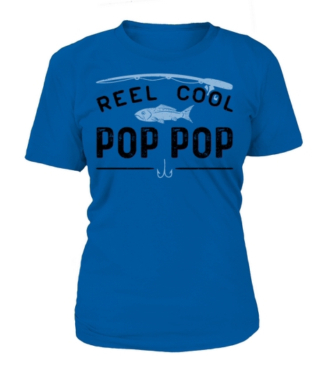 Reel Cool Pop Pop - Fishing Grandpabow hunterbow h Women's T-Shirt