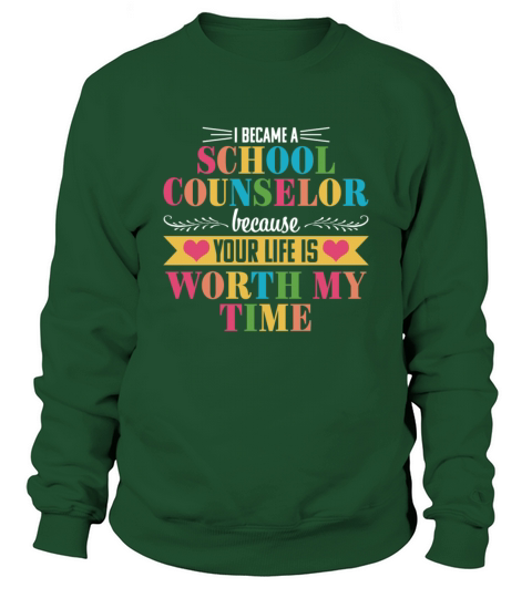School Counselor Cute Appreciation Back To School Men's Sweatshirt